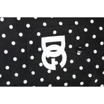 Dolce & Gabbana Black Polka Dot Short Sleeves Casual Shirt TSH87754-38
