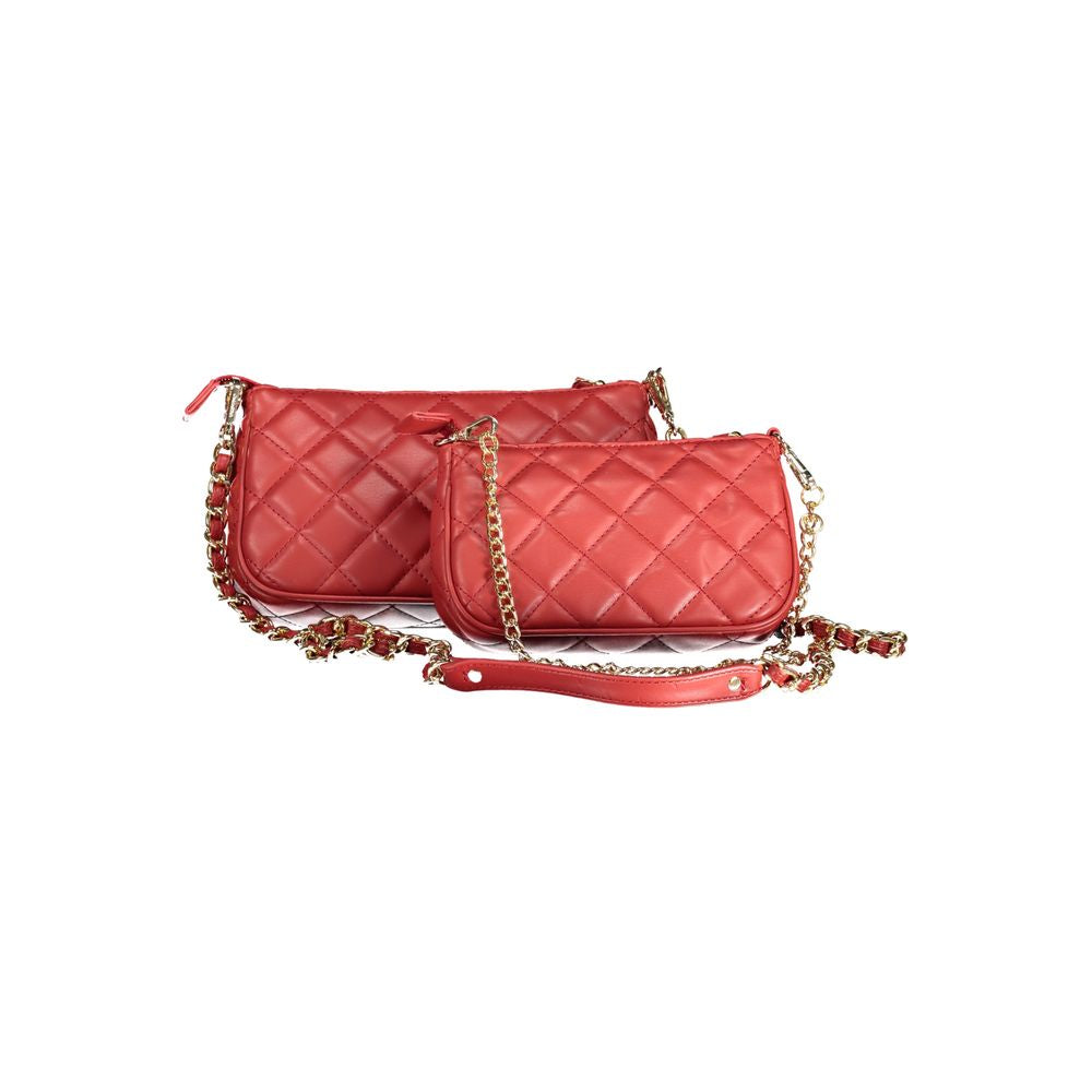 Mario Valentino Red Polyethylene Handbag VA-29942