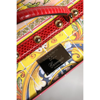 Dolce & Gabbana Black Dress Ceramic Porcelain Fashion Leather Sicily Dolls