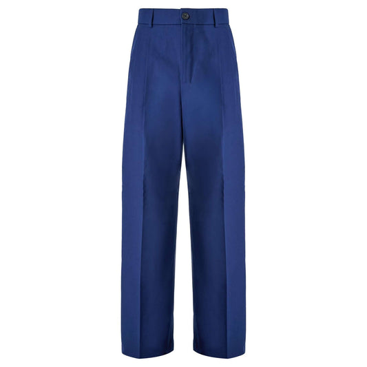 Gucci Blue Classic Cotton Pants 746110ZAMYY4912_46