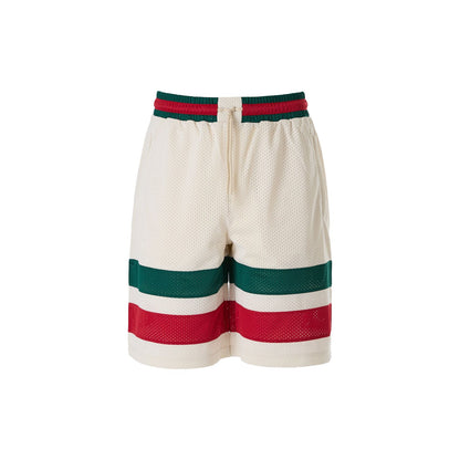 Gucci Cream polyester Logo Shorts