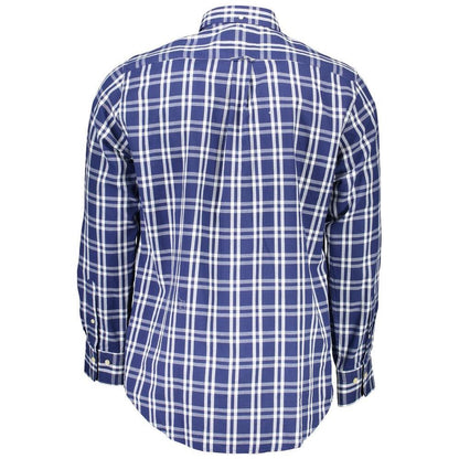 Gant Blue Cotton Men Shirt