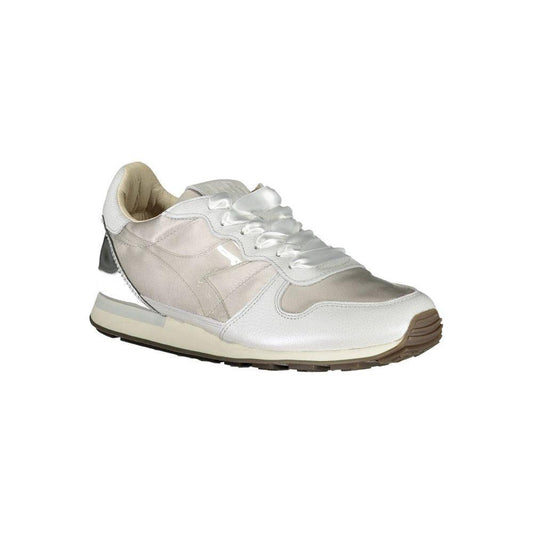 Diadora Gray Leather Women Sneaker DI-4267-EU36.5/US6.5