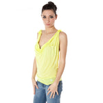 Zuelements Yellow Viscose Women Top