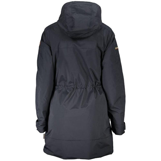 Napapijri Black Polyester Women Jacket NA-21668-M