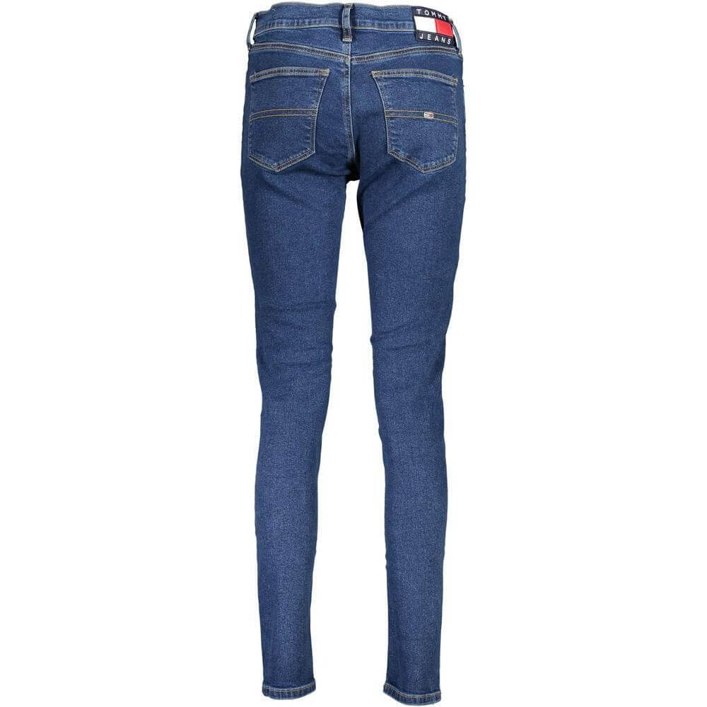 Tommy Hilfiger Blue Cotton Women Skinny Jean