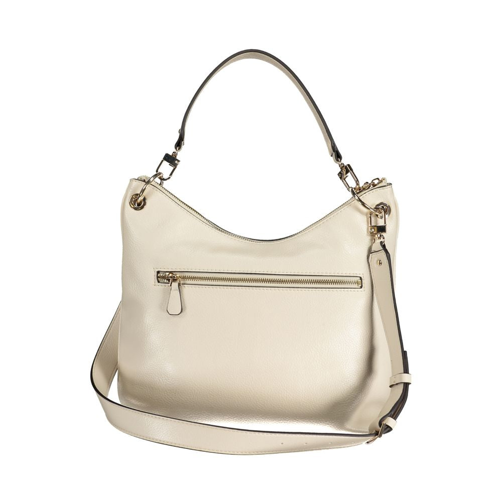 Guess Jeans Beige Polyethylene Handbag GU-31258