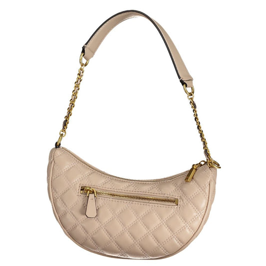 Guess Jeans Beige Polyethylene Handbag GU-31704