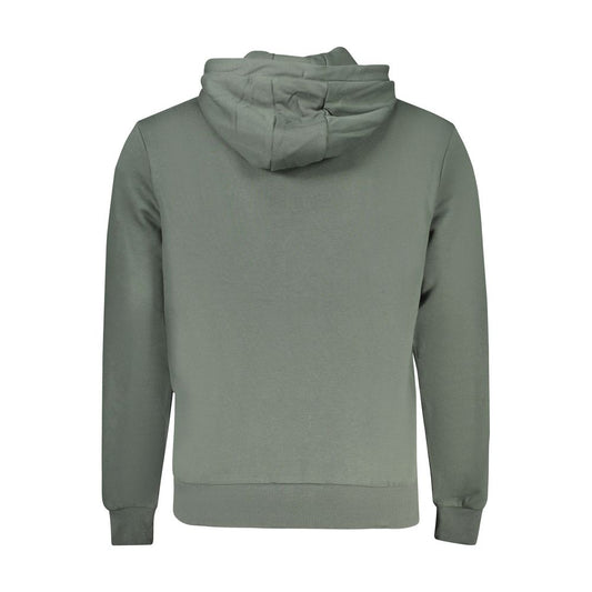 Napapijri Green Cotton Men Sweater NA-32502-S