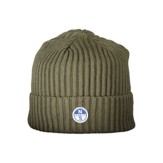 North Sails Green Cotton Men Cap NO-33603