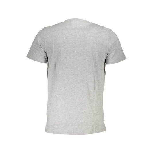 Cavalli Class Brown Cotton Men T-Shirt CA-37266-L
