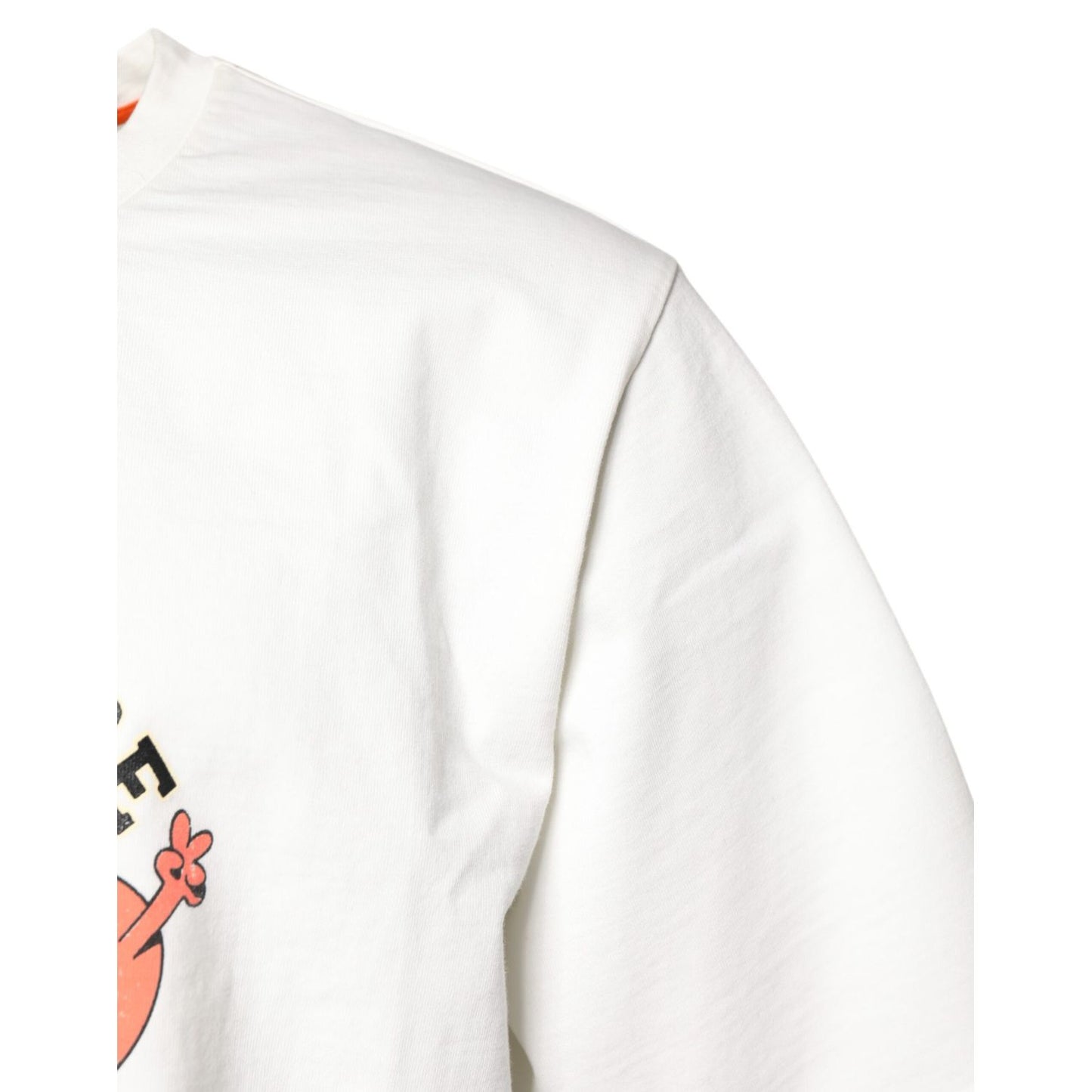 Dolce & Gabbana White LOVE & PEACE Print Crew Neck T-shirt
