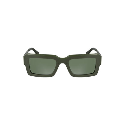 Calvin Klein Green Acetate Women Sunglasses