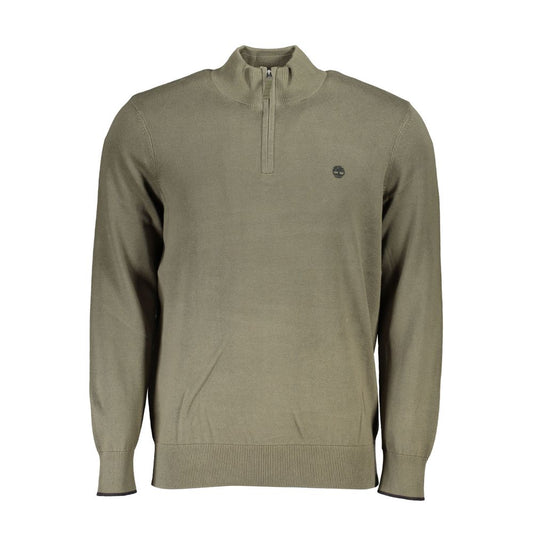 Timberland Organic Cotton Half Zip Sweater - Lush Green TI-23144-S