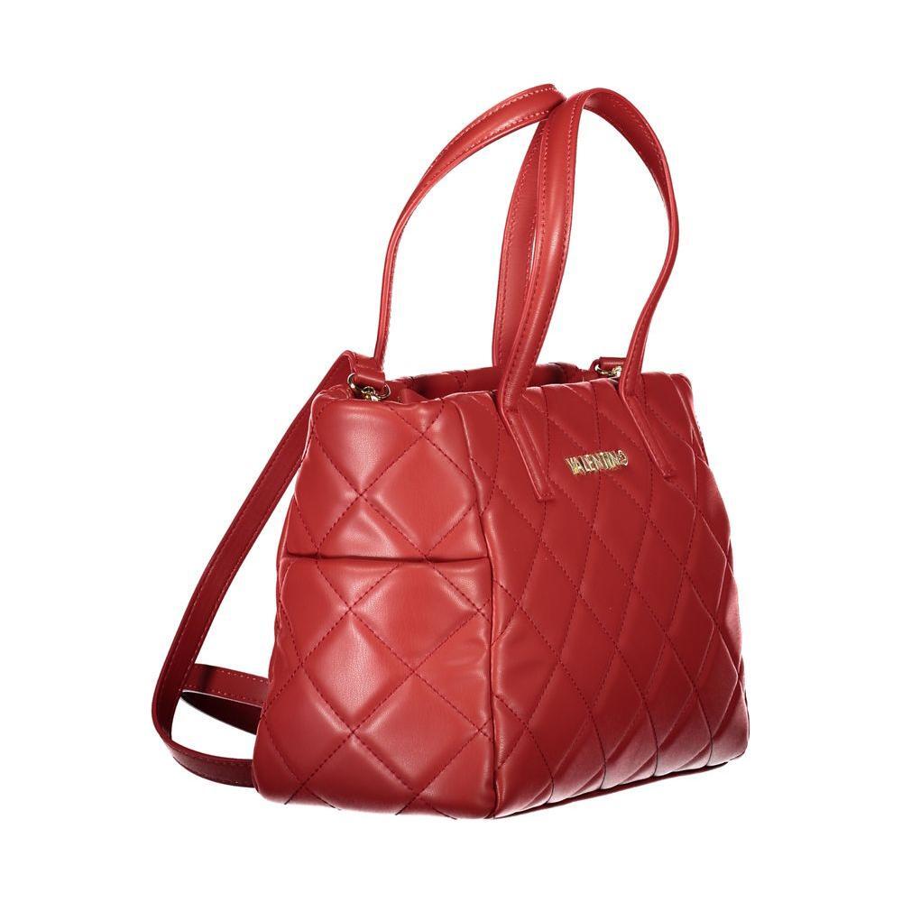 Front view with bag zipped and handles upright.