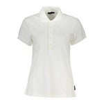 North Sails White Cotton Women Polo Shirt