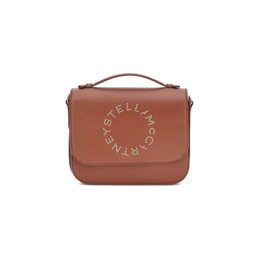 Stella McCartney Logo Flap Bag Eco Embossed Grainy Alter ST7B0140WP05632215BB