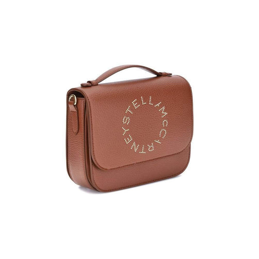 Stella McCartney Logo Flap Bag Eco Embossed Grainy Alter ST7B0140WP05632215BB