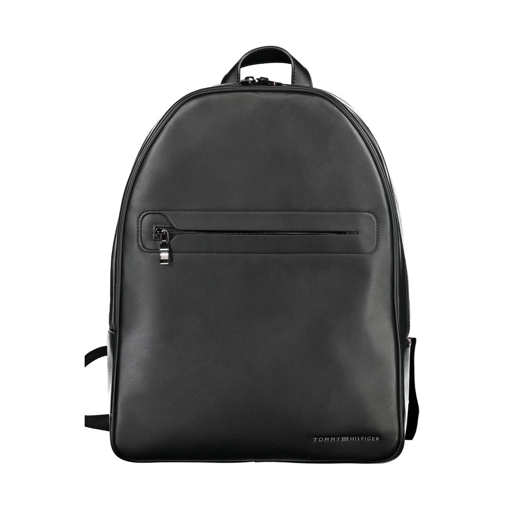 Front view with bag zipped and handles upright.