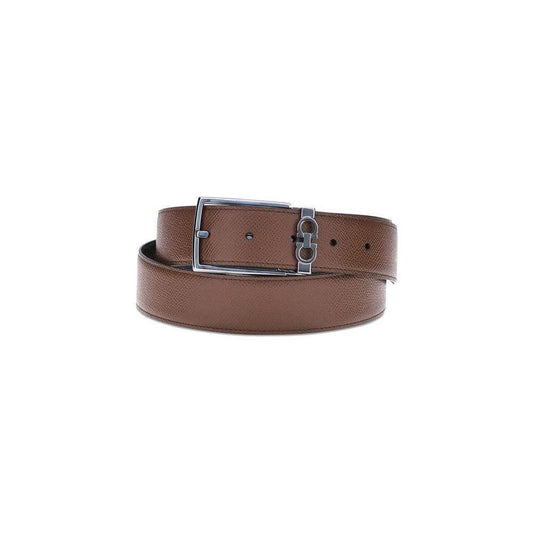 Ferragamo Leather reversible Belt FE-709528006-105 CM / 42 INCHES