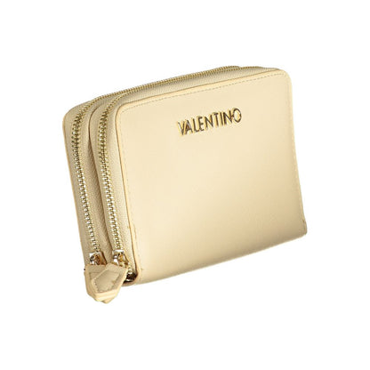 Mario Valentino Beige Polyurethane Women's Wallet