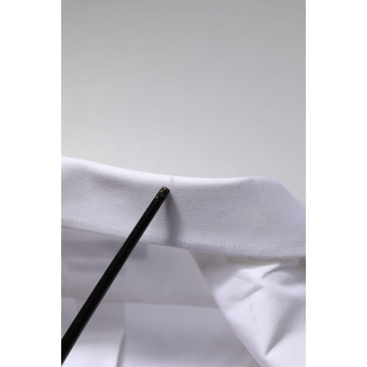 Dolce & Gabbana White MARTINI Long Sleeves Dress Formal Shirt TSH906709-38