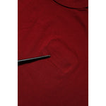 Dolce & Gabbana Dark Red Men Crew Neck Short Sleeve T-shirt TSH90555-48