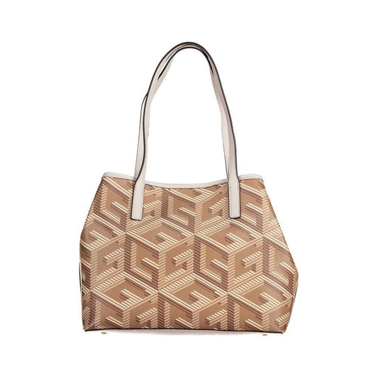 Guess Jeans Beige Polyethylene Women Handbag GU-18482