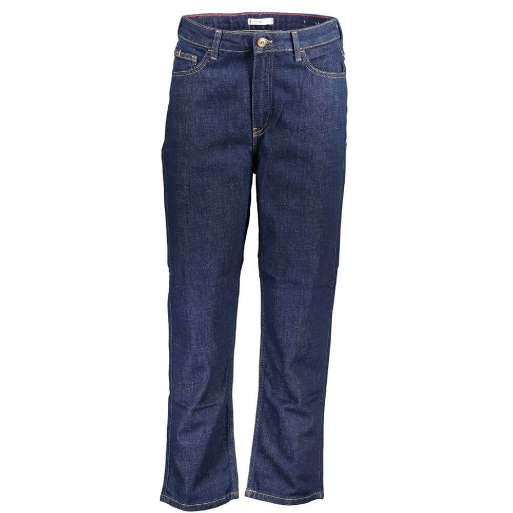 Tommy Hilfiger Blue Cotton Women Jeans