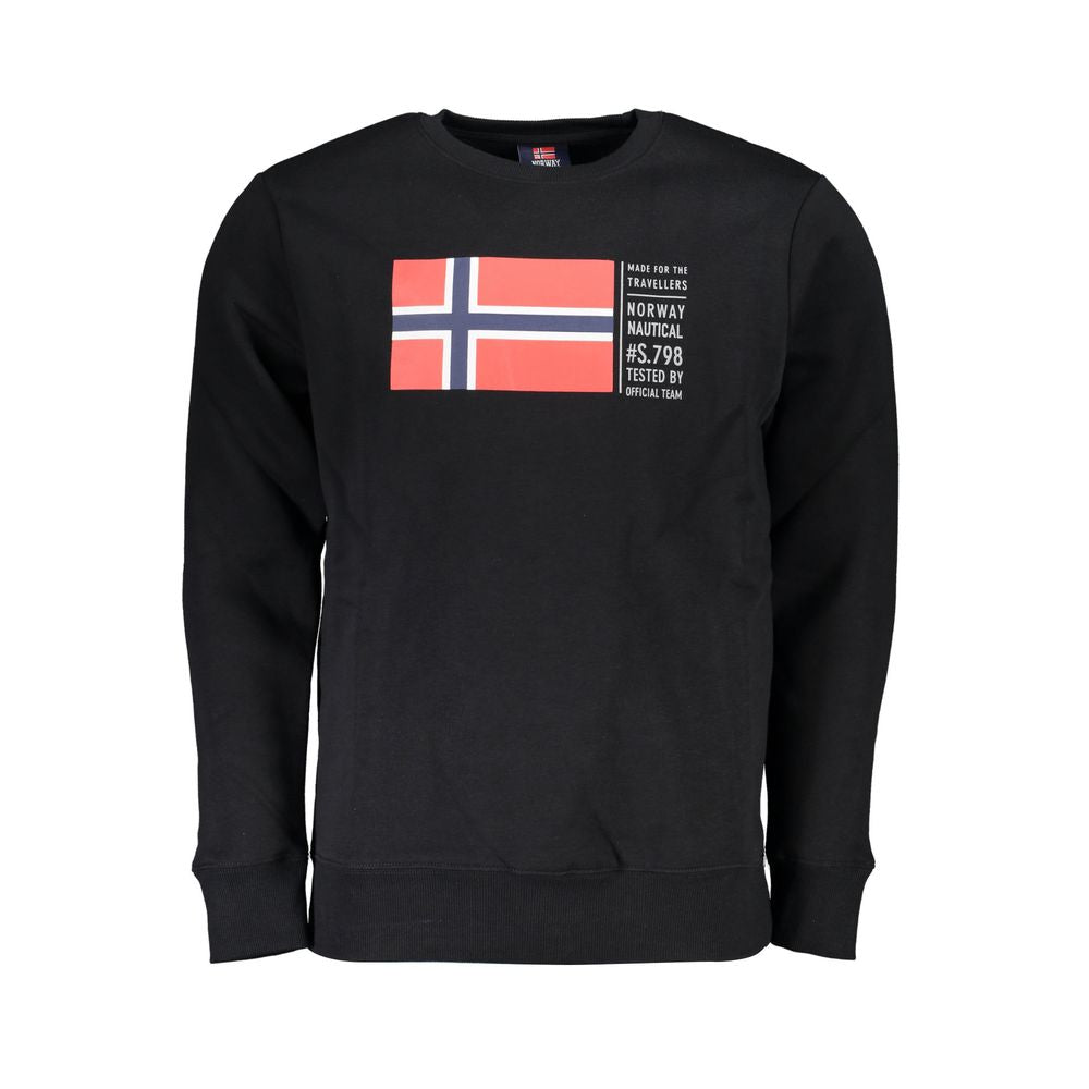 Norway 1963 Black Cotton Sweatshirt