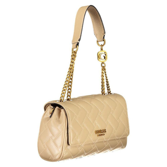 Guess Jeans Beige Polyethylene Handbag GU-23484