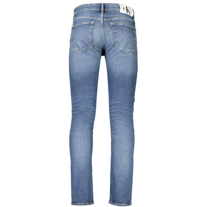 Calvin Klein Blue Cotton Men Jeans