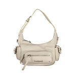 Desigual White Polyethylene Handbag DE-28051