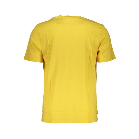Timberland Yellow Cotton T-Shirt TI-29232-XL