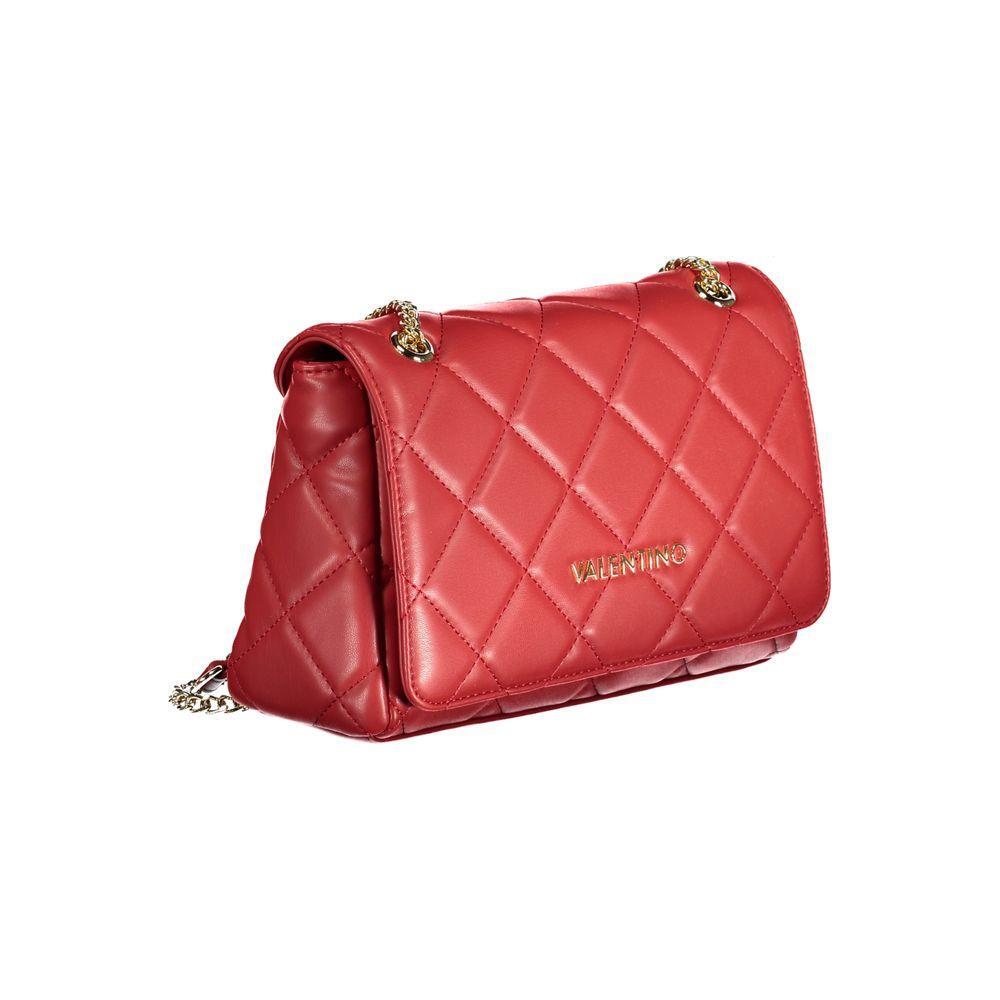 Mario Valentino Red Polyethylene Handbag VA-29958
