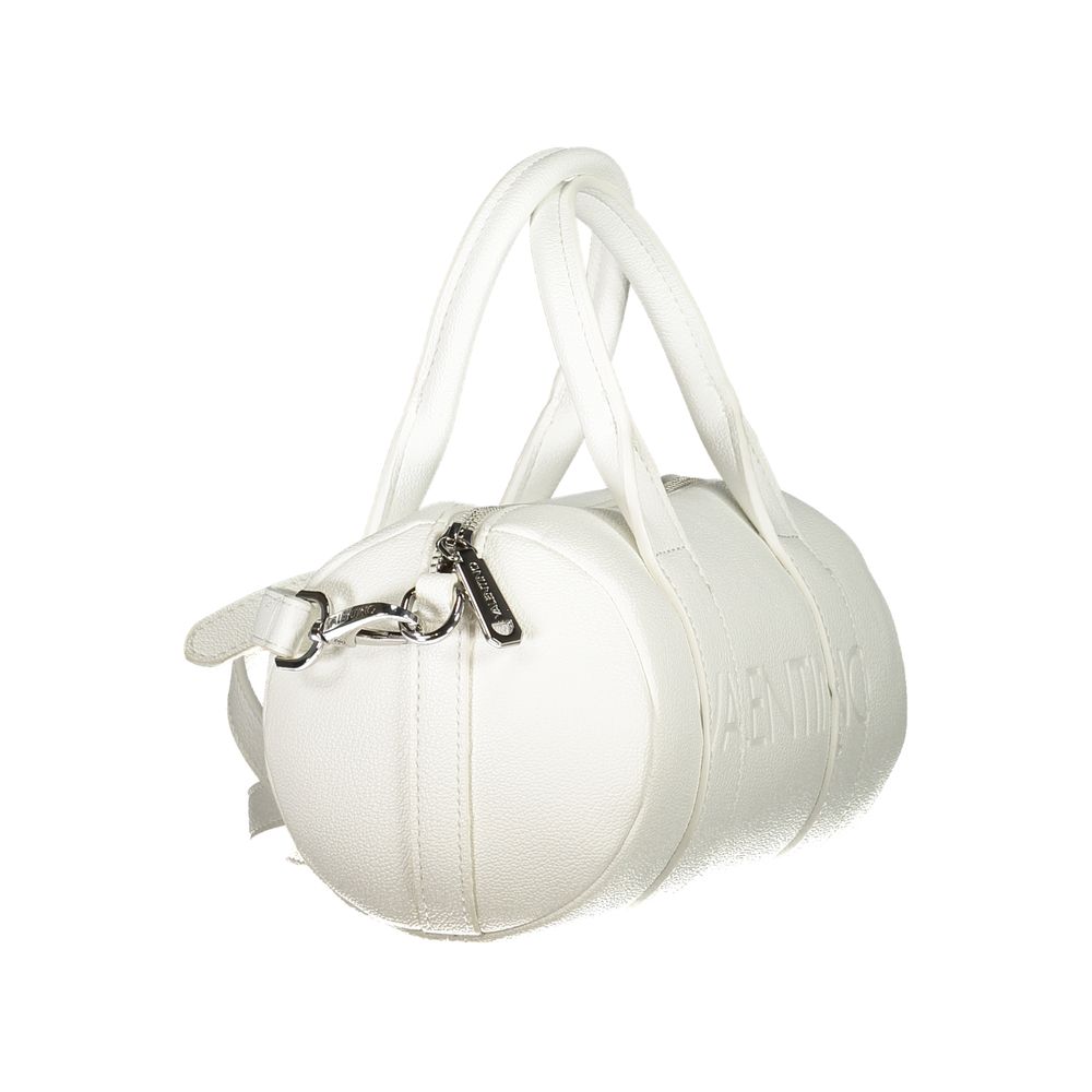 Mario Valentino White Polyethylene Handbag