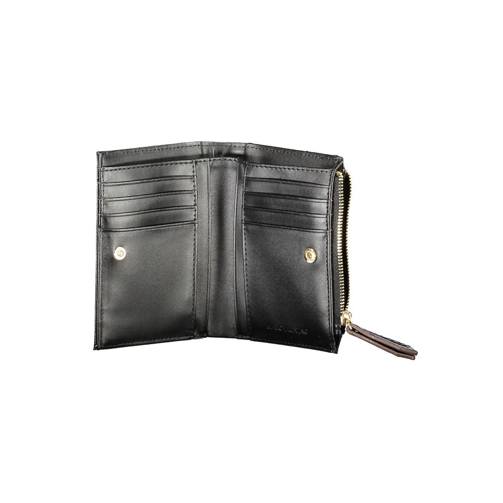 Mario Valentino Black Polyethylene Wallet