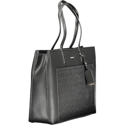 Calvin Klein Black Polyester Women Handbag