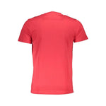 Cavalli Class Red Cotton Men T-Shirt