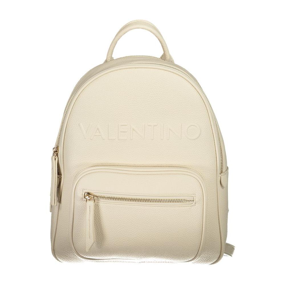Front view with bag zipped and handles upright.