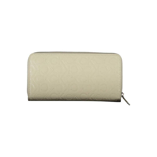 Calvin Klein Beige Polyethylene Women Wallet CA-22429