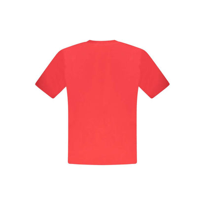 North Sails Red Cotton Men T-Shirt