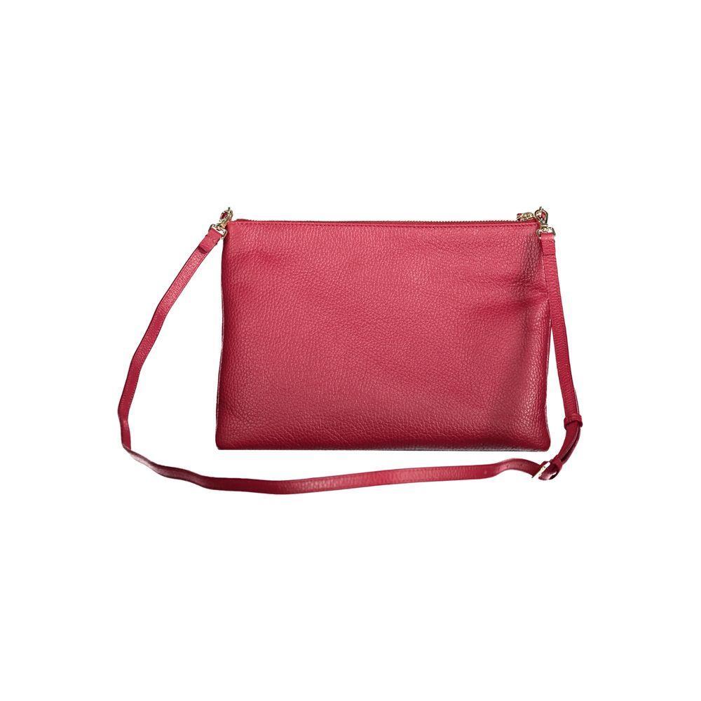 Front view with bag zipped and handles upright.