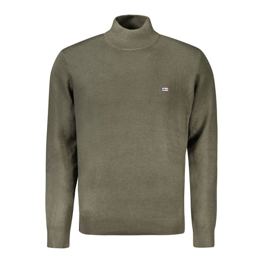 Norway 1963 Green Polyamide Men Sweater NO-33165-3XL