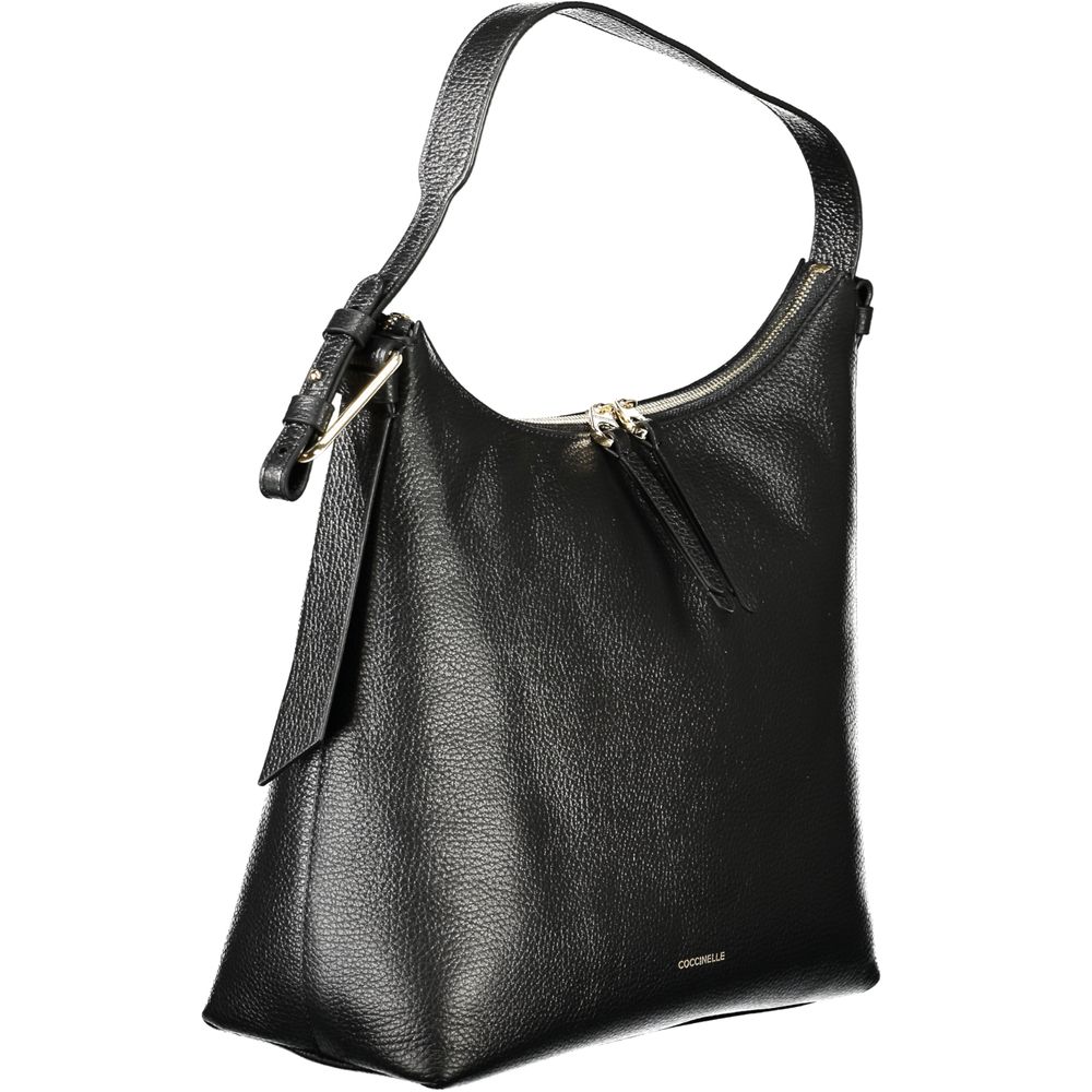 Coccinelle Black Leather Handbag