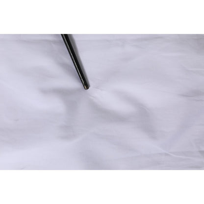 Dolce & Gabbana White Cotton Short Sleeves Men Formal Shirt