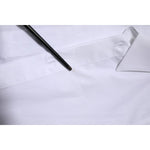 Dolce & Gabbana White Cotton GOLD Long Sleeves Formal Shirt TSH906837-43