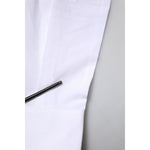 Dolce & Gabbana White Cotton GOLD Long Sleeves Formal Shirt TSH906840-39