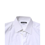 Dolce & Gabbana White Cotton GOLD Long Sleeves Formal Shirt TSH906853-40