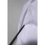 Dolce & Gabbana White Cotton GOLD Long Sleeves Formal Shirt TSH906855-41